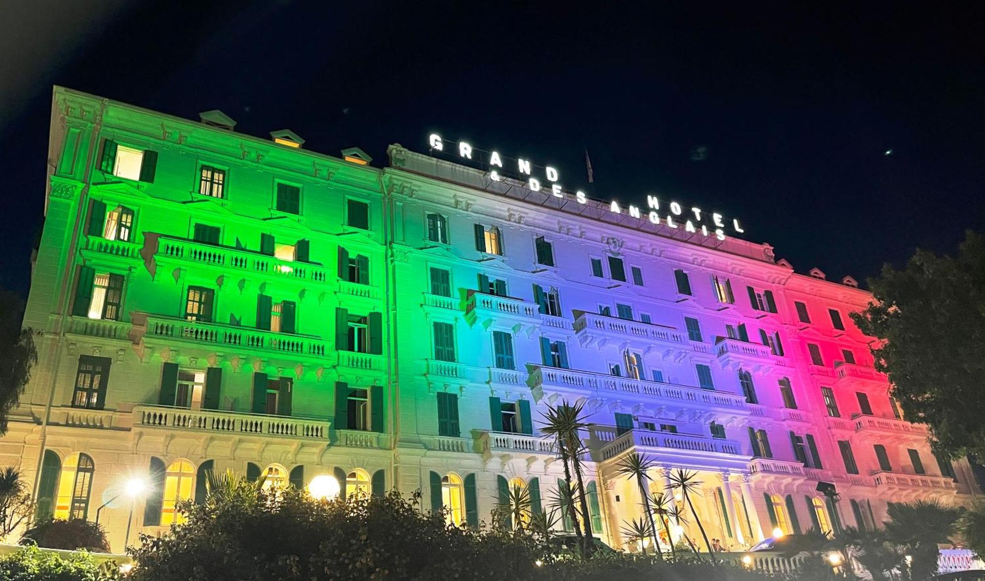 Grand Hotel & Des Anglais Spa San Remo Exterior foto